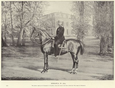 Otto von Bismarck vuonna 1870 tekijältä German School