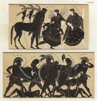 Peleus ja Thetis tekijältä German School