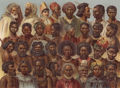 Afrikan ja Australian kansat tekijältä German School