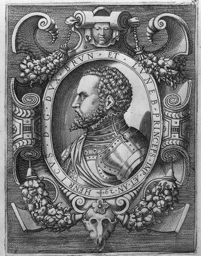 Henry Nuoremman (1489-1568), Brunswickin ja Luneburgin herttuan muotokuva, 1529 tekijältä German School