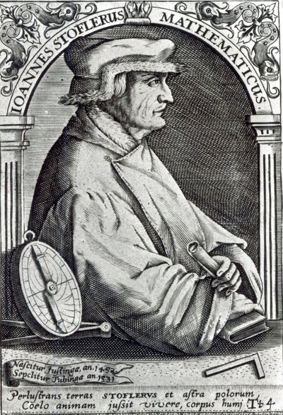 Johannes Stofflerin muotokuva tekijältä German School