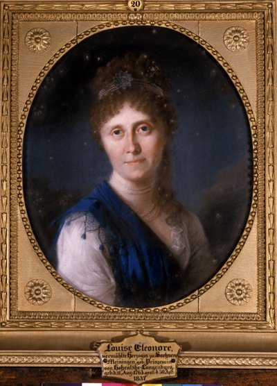 Louise Eleonoren muotokuva, 1800 tekijältä German School