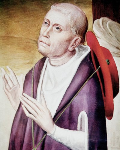 Nicholas of Cuesin muotokuva tekijältä German School
