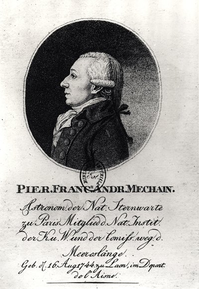 Pierre Mechainin muotokuva (1744-1804) tekijältä German School