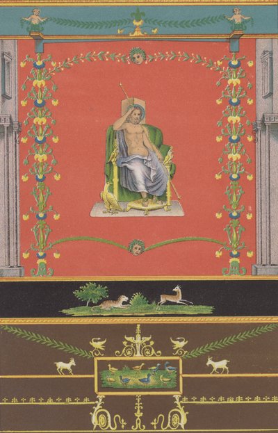 Roomalainen seinämaalaus Pompejista tekijältä German School