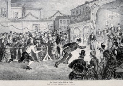 Rulettirullakilpailu Berliinissä vuonna 1878. tekijältä German School