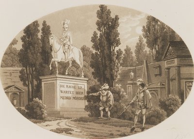 Kohtaus Wolfgang Amadeus Mozartin Don Giovannista tekijältä German School