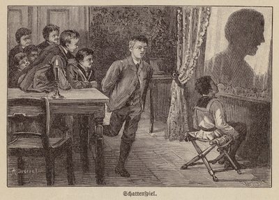 Varjopeli (kaiverrus) tekijältä German School