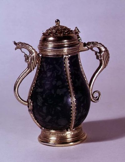 Hopeakullattu ewer, n. 1489 (hopea) tekijältä German School