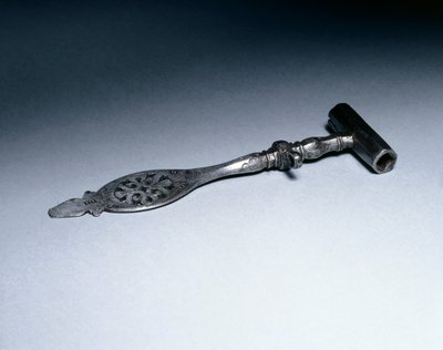 Kiintoavain pyöränlukituspistooliin, n. 1600-50 tekijältä German School