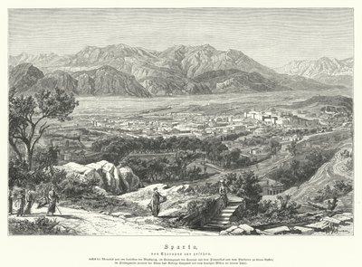 Sparta, Muinainen Kreikka (kaiverrus) tekijältä German School