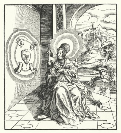 St Amalberga of Maubeuge (kaiverrus) tekijältä German School