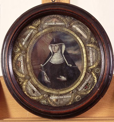 St. Maria Crescentia Hoess (1682-1744) pyhien jäännösten ympäröimänä tekijältä German School