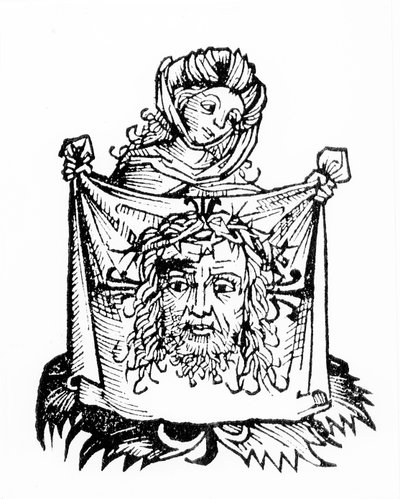 Pyhä Veronica, Hartmann Schedelin (1440-1514) Liber Chronicarum -teoksesta 1493. tekijältä German School