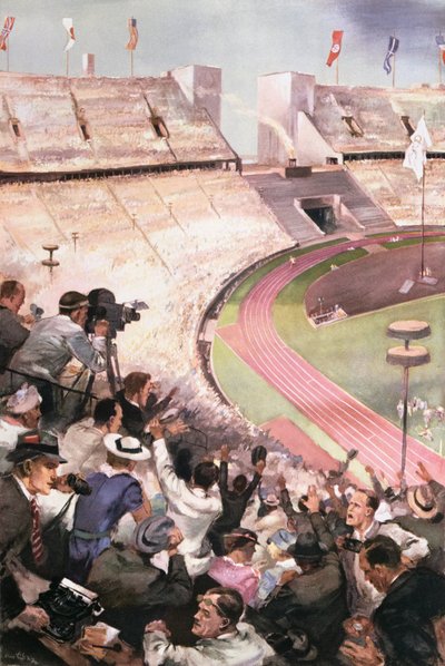 Berliinin olympialaiset, Berliner Illustrierte Zeitung, 1936 tekijältä German School