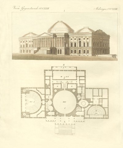 Yhdysvaltain Capitol Washingtonissa (värillinen kaiverrus) tekijältä German School