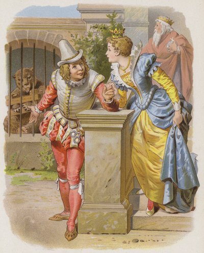 The Clever Little Tailor (chromolitho) tekijältä German School