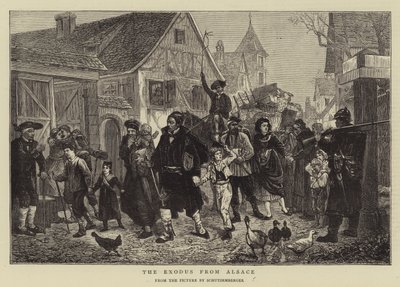 Exodus from Alsace (kaiverrus) tekijältä German School