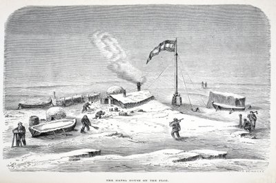 Hansa House on the Floe, pubi. Lontoo 1874 tekijältä German School