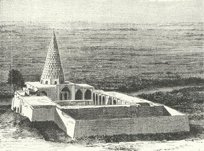 Profeetta Danielin hauta Susassa, Iranissa (kaiverrus) tekijältä German School