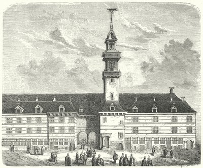 Alkuperäinen Royal Exchange, Lontoo (kaiverrus) tekijältä German School
