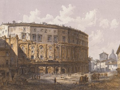 Marcelluksen teatteri, Rooma (värilitro) tekijältä German School