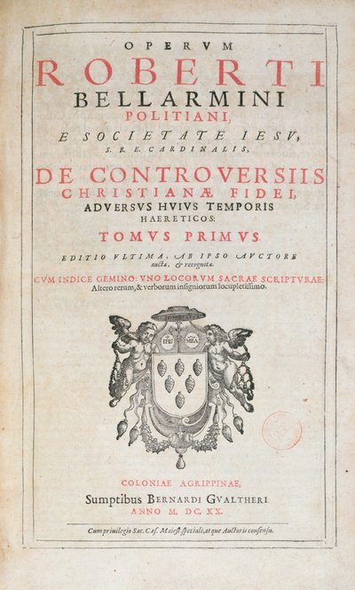 Robert Bellarminen De Controversiis