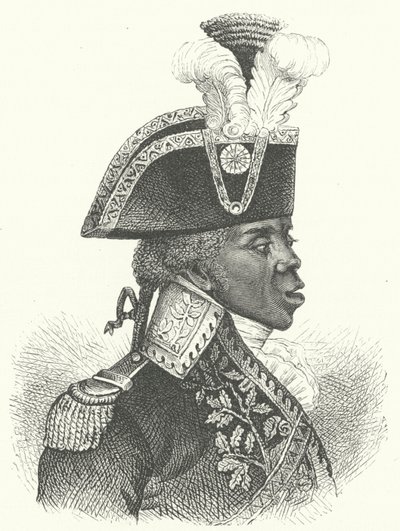 Toussaint Louverture, Haitin vallankumouksen johtaja (kaiverrus) tekijältä German School