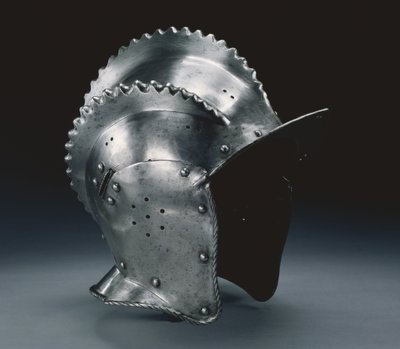 Kolmiharjainen burgonetti, n. 1560-70 tekijältä German School