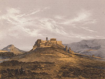 Näkymä Ateenan muinaiskaupungista, Kreikka (värilitro) tekijältä German School