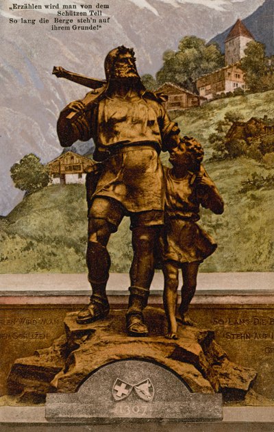 William Tell poikansa kanssa tekijältä German School