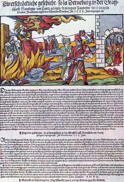 Noidat poltettiin Derneburgissa vuonna 1555 tekijältä German School