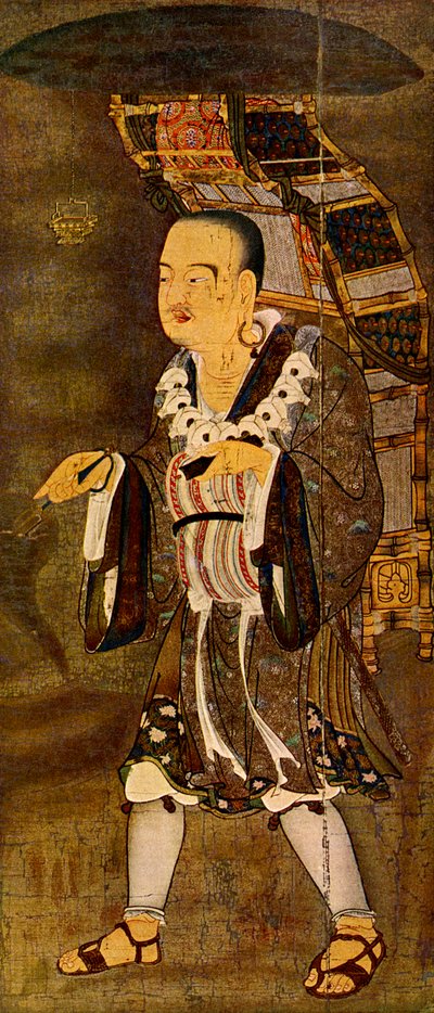 Xuanzang, teoksesta "World History: Orient", kirjoittanut professori J von Pfluck-Harttung. tekijältä German School