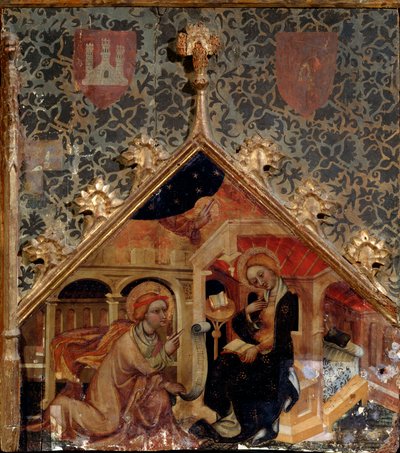 Ilmoitus", 1400-luku. tekijältä German master.