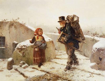 Pedlar tekijältä Gerolamo Induno