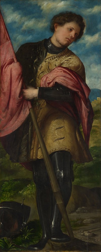 Pyhä Aleksanteri, noin 1524 tekijältä Gerolamo Romanino