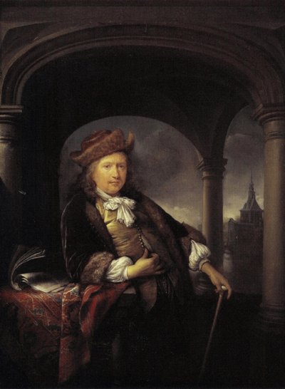 Omakuva viisikymppisenä tekijältä Gerrit Dou