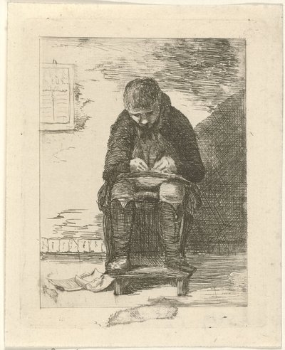 Valmistelija sisätiloissa tekijältä Gerrit Lamberts