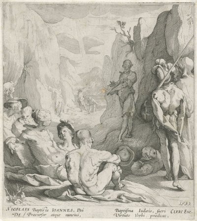 Johannes Kastajan saarna tekijältä Gerrit Pietersz. Sweelink
