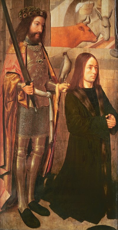 Saint Hubert ja luovuttaja (katso myös 404573 ja 404575) tekijältä Gerrit tot Sint Jans