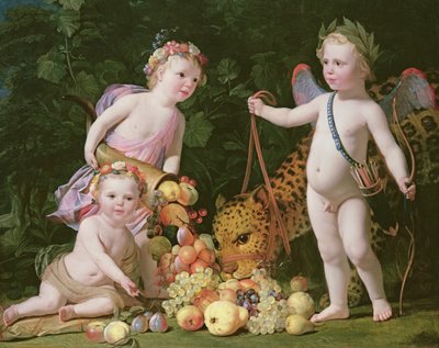 Rauhan ja runsauden allegoria, 1629 tekijältä Gerrit van Honthorst