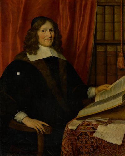 Porträt eines Rechtsgelehrten tekijältä Gerrit van Honthorst