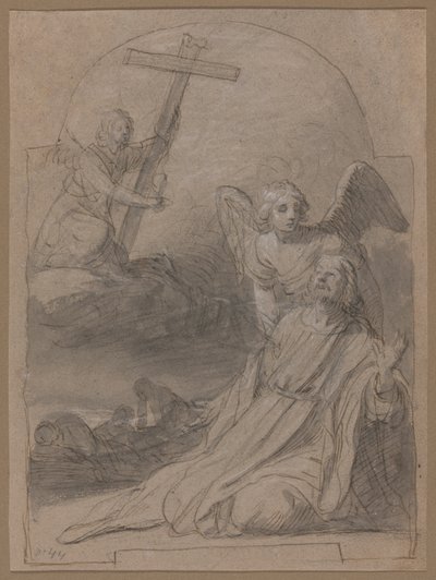 Kristus oliivipuutarhassa tekijältä Gerrit van Honthorst