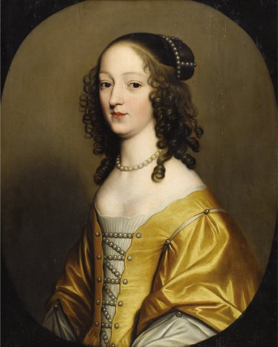 Elisabeth de Boheme - Elizabeth Stuart (1596-1662), Böömin kuningatar, kirjoittanut Honthorst, Gerrit, van (1590-1656). Öljy puulle. Mitat: 72,3x57,7 cm. Yksityinen kokoelma tekijältä Gerrit van Honthorst