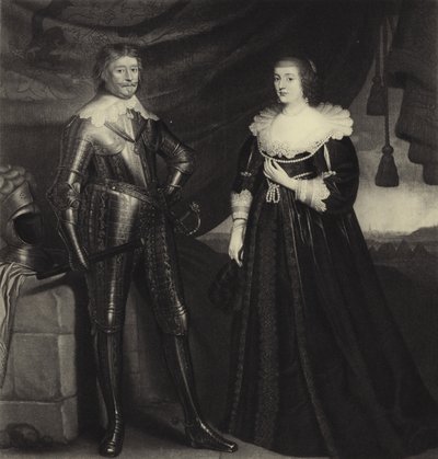 Frederick Henry ja Amalia tekijältä Gerrit van Honthorst
