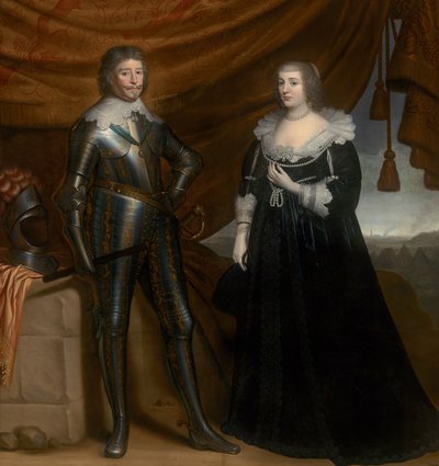 Frederik Hendrik ja Amalia of Solms-Braunfels, n. 1637-8 tekijältä Gerrit van Honthorst