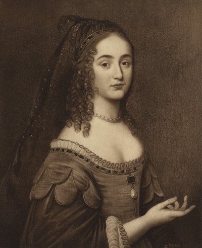 Henrietta Maria tekijältä Gerrit van Honthorst