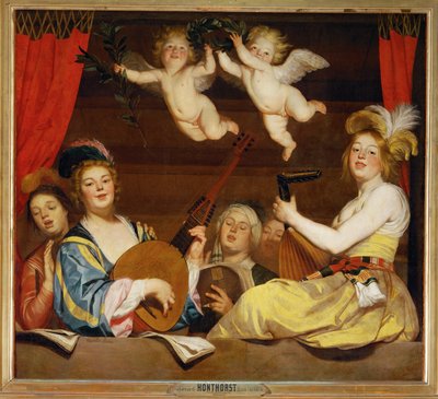 Konsertti ... tekijältä Gerrit van Honthorst