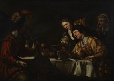 Das Konzert tekijältä Gerrit van Honthorst