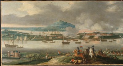 Schenkenschansin piiritys vuonna 1636 Prinssi Frederick Henryn Schenckenschansin piiritys huhtikuussa 1636 tekijältä Gerrit van Santen